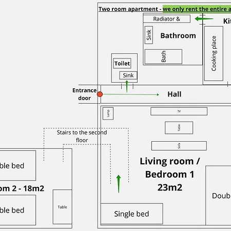Apartmán Excellent In Center 5 Min Walk From The Colonnade *