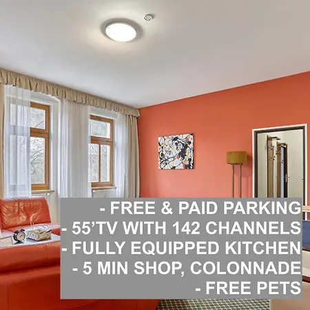 Apartment Excellent In Center 5 Min Walk From The Colonnade Karlovy Vary